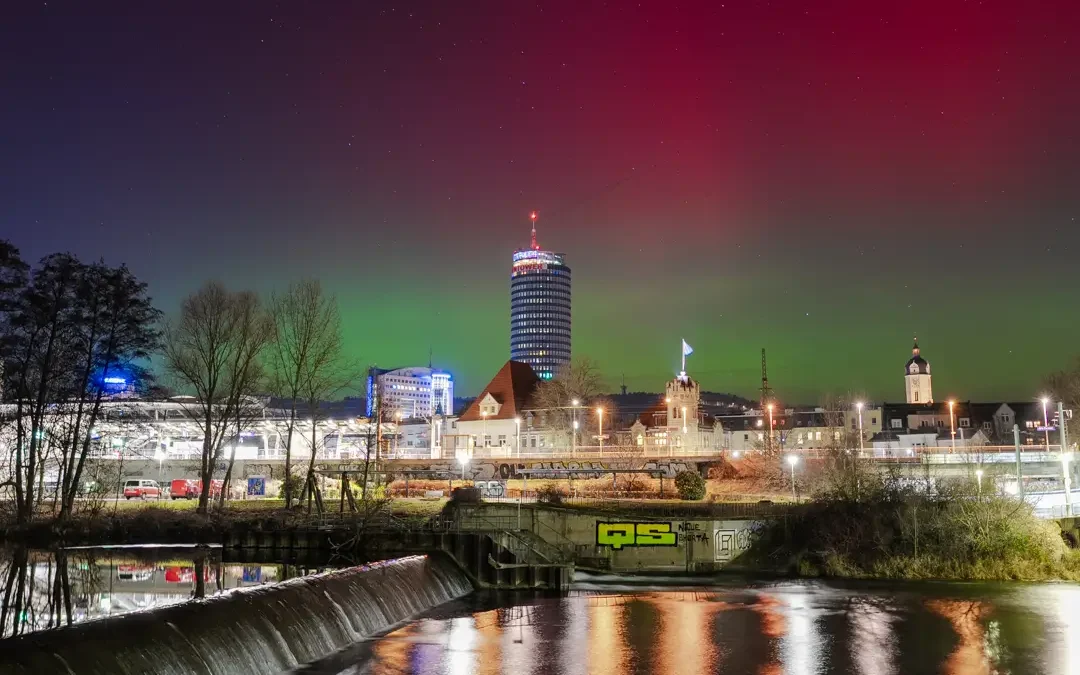 Polarlichter über Jena 2026