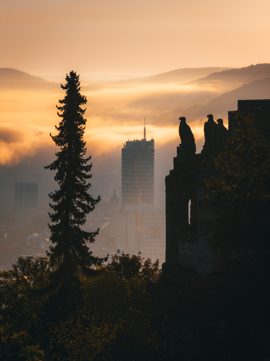 Panorama Bild von Jena Skyline